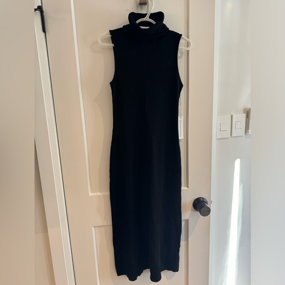 Anthropologie Stateside Luxe Thermal Turtleneck Dress. Size M NWT. - Picture 3 of 5